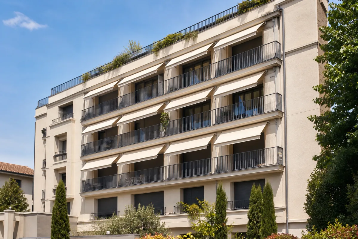 Store banne en copropriété : quelle autorisation ?